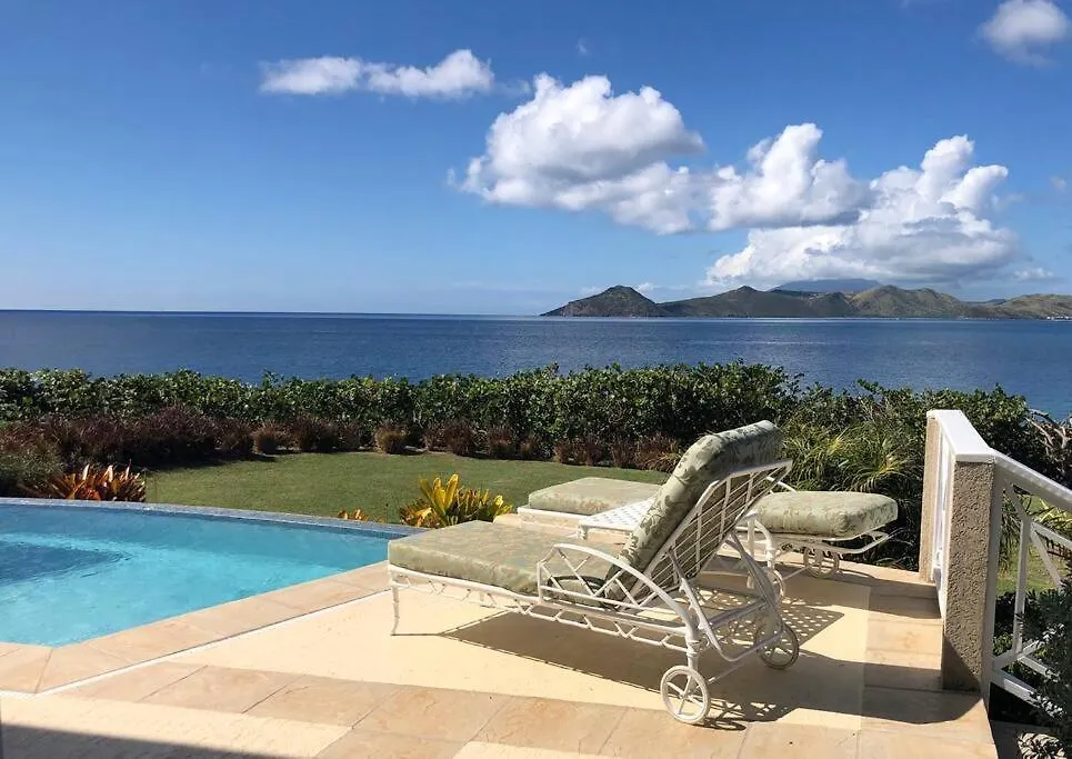 Oceanfront 3Br-3Bath Villa Spectacular Views Pool Cliftons Сент-Китс и Невис